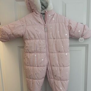 Macy's Infant Snowsuit with Star Design